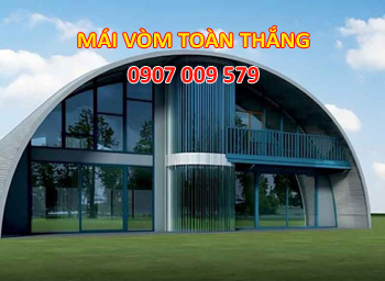 Mái vòm cho kiểu dáng nhà đẹp tại TPHCM