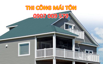 Mẫu mái tôn đẹp mới nhất khu vực TPHCM