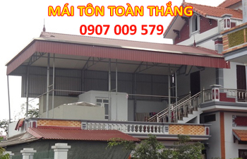 Mái che sân thượng tại khu vực TP HCM